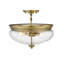 Plafonnier semi-encastré 3 lumières 15 po Reichert-100928440-100928441