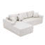 Canapé-lit de coin à compression sans assemblage-950593656-950593658