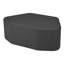 Ensemble de repose-pieds hexagonal à siège sec avec pétales Pro Series de 12 po Pro Series - tableau blanc / noir-108432373