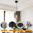 Tylah 1 - Light Matte Black LED Single Pendant