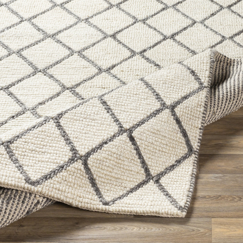 Geometric Indoor Rug, Rectangle 2' x 3'