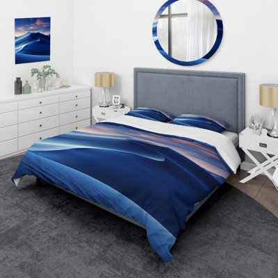 Ensemble de housse de couette Blue Dunes
