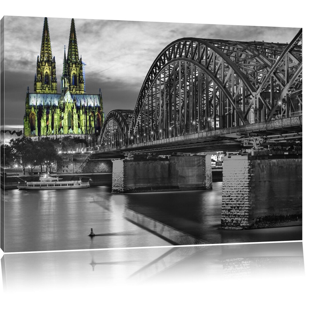 Leinwandbild Schöne Hohenzollernbrücke