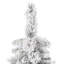 Vickerman 6.5' x 40" Frosted Scotch Pine Artificial UnLit Christmas Tree with 785 PVC Tips-1545389064
