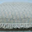 Housse de coussin Fabulsine en lin bleu clair, imprimé blocs et volants-107145612-107145613