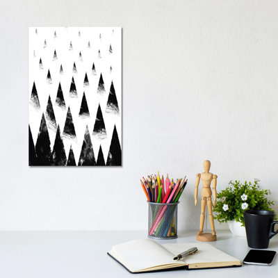 Hills 1 Piece Wrapped Canvas Wall Art