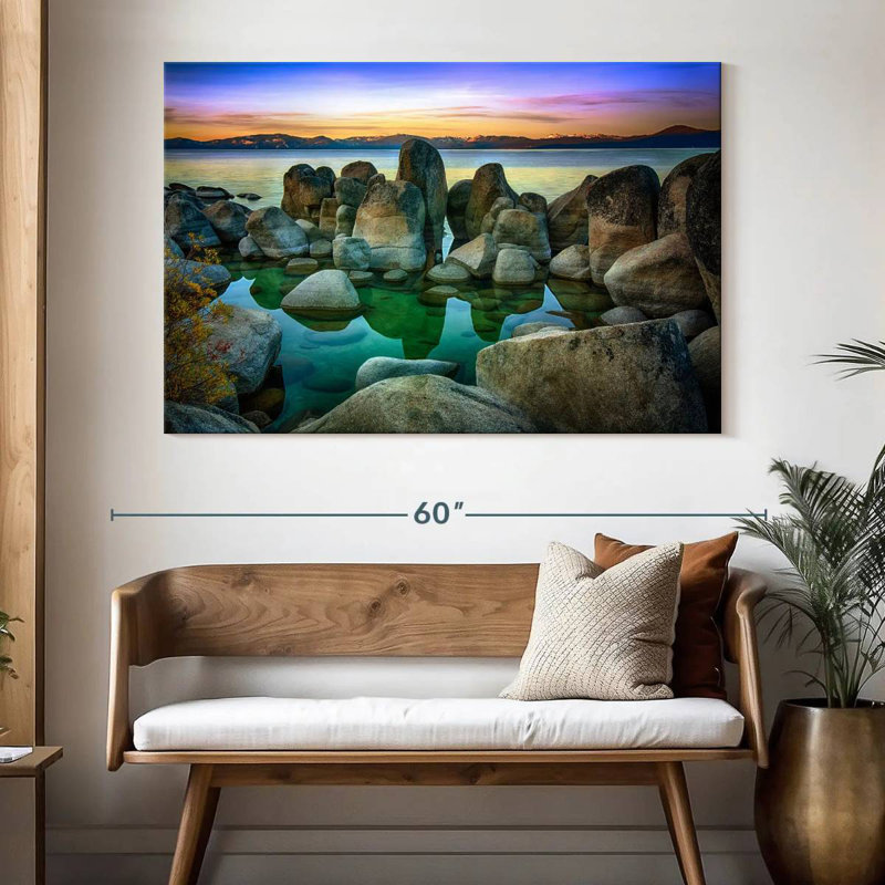 Alvord Rocks At Lake Tahoe, H 34 po x l 51 po