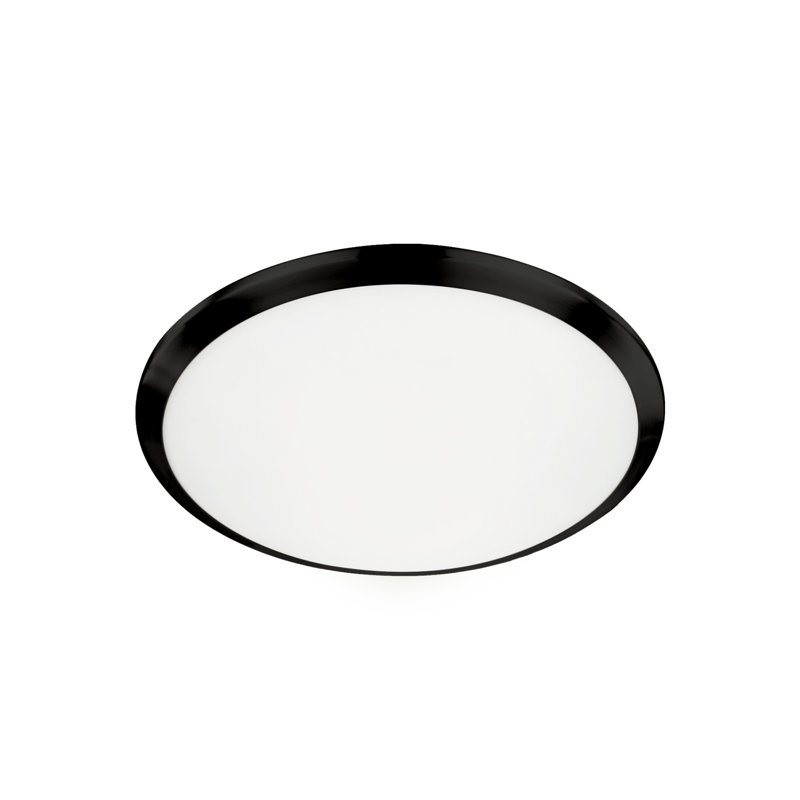 Malta 1 - Light LED Flush Mount, Black
