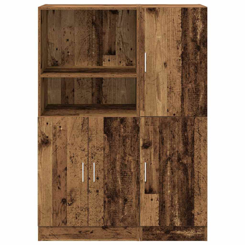 1 131.5cm Kitchen Pantry, Reclaimed Wood