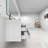 84'' Double Bathroom Vanity with Acrylic Top-1323390678