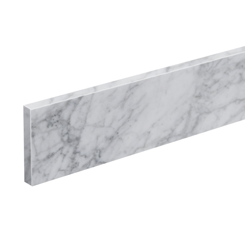30 Inch Backsplash In Carrara Marble