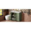 Meuble-lavabo de 36 pouces avec 3 tiroirs, poignées de luxe - Armoire de rangement élégante en céramique au look moderne-104186488
