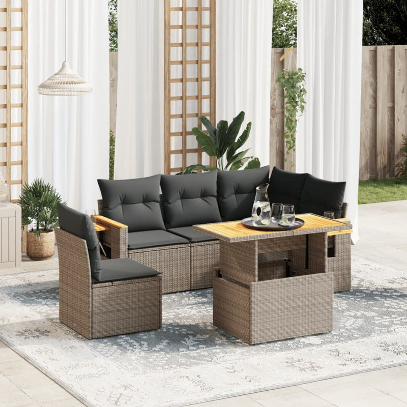 Ensemble de canapé de jardin Vidaxl