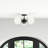 Deniaud Glass Semi Flush Mount-2133602615