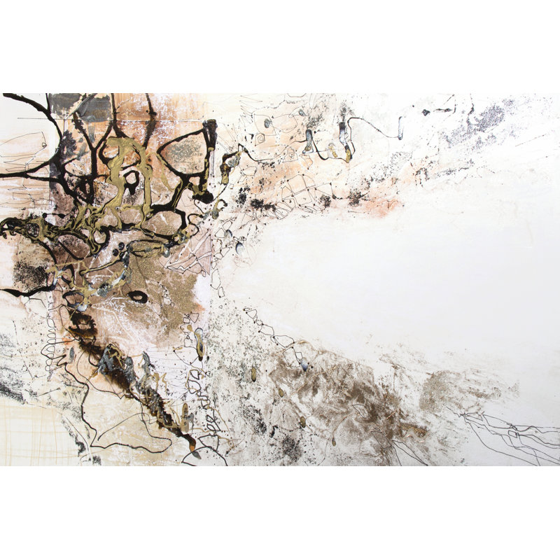 Black & White Series V by Jennifer Gardner - Wrapped Canvas Print, 30cm H x 46cm W