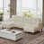 Velours côtelé beige