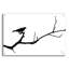 «Bird Silhouette» par Nathan Larson, art en verre acrylique-2008035465