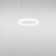 Alphabet Of Light Susp Circ 155 Led 98W 30K 80Cri Dim 2-Wire/0-10V White