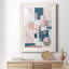 Modern Geo - Cadre photo, reproduction d'art sur papier-1173111155-1173111166