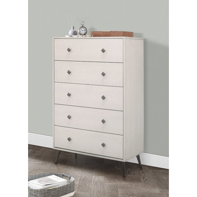 Lattice 5 Drawer Chest