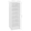 Shoe Cabinet 31.5x35x90 cm Engineered Wood-93882100