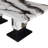 Sherilynn WHITE/BLACK DINING TABLE