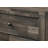 1Pc Rustic Four Drawers Storage Tall Chest Brown Gray Finish Wooden Bedroom Furniture-487298665