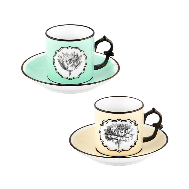 Herbariae Porcelain Coffee Cup