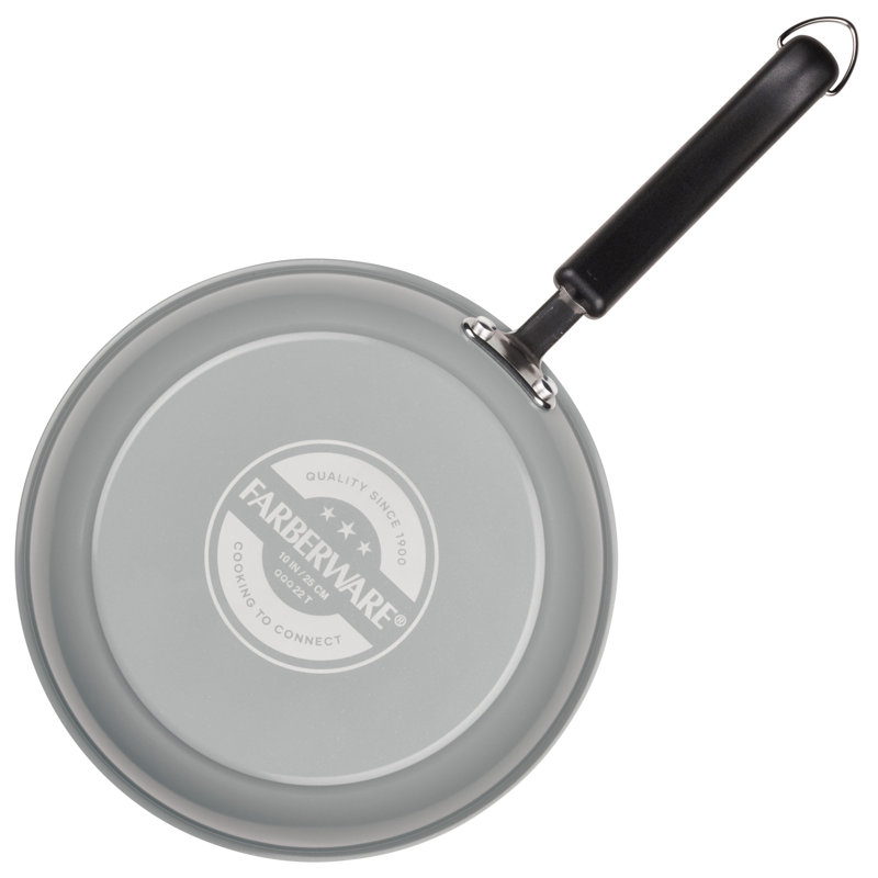 Gray 13-Piece Nonstick Aluminum Cookware Set with Utensils