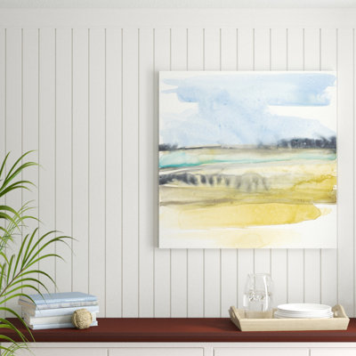 Mountains to Sea IV 1 Piece Wrapped Canvas Painting
