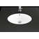 WS Bath Collections 16.9'' Glossy White Ceramic Oval Bathroom Sink with Overflow