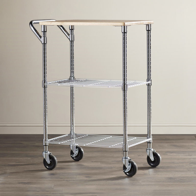 Durand Metal Bar Cart
