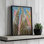 «Towering Skyward - Filifera Palms» par K'era Morgan, reproduction d'art