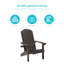 Chaise Adirondack en plastique Cerqueira-263856713