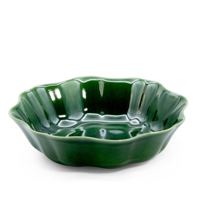 Moss Stoneware Serving Bowl