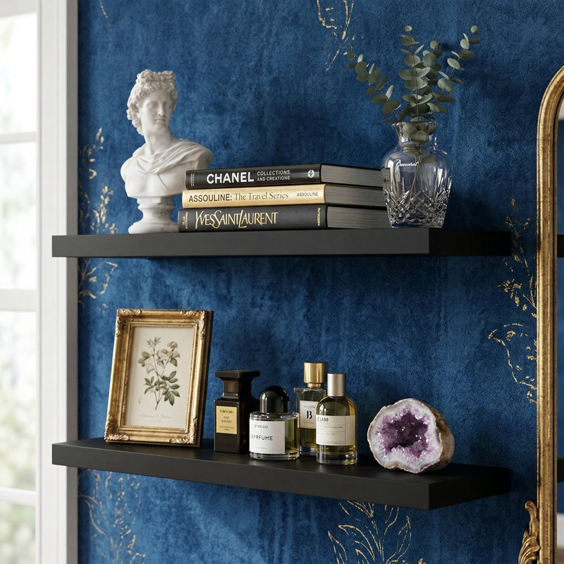 Aria Modern Floating Wall Shelf
