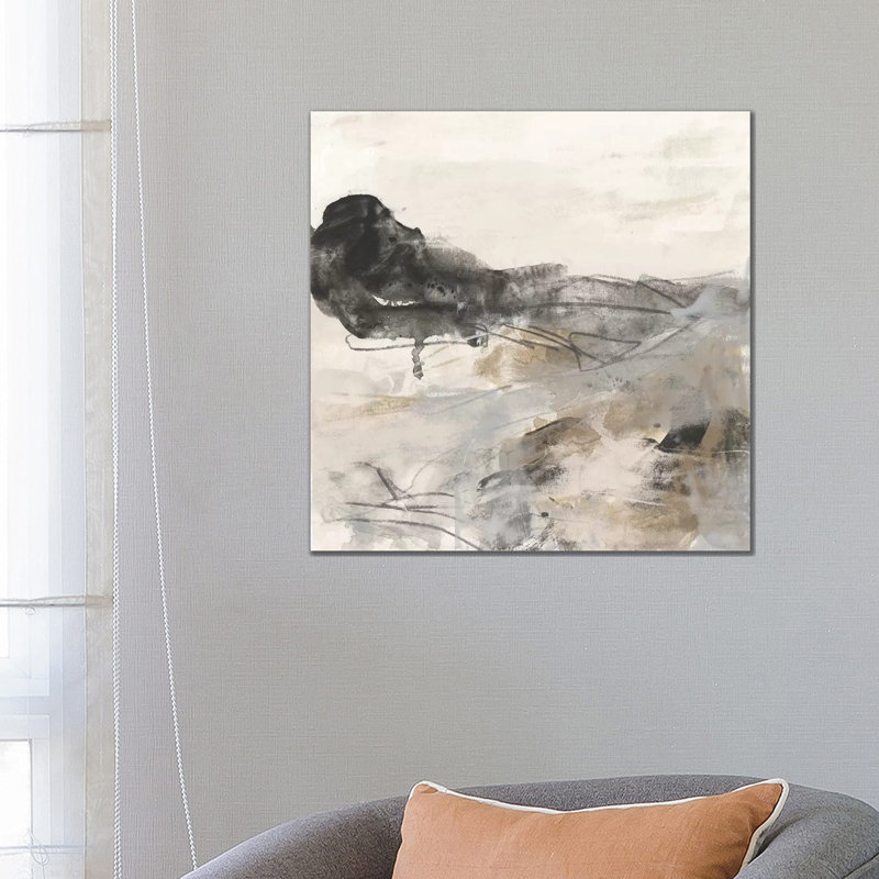 Stone River I by June Erica Vess - Wrapped Canvas Painting, 66.04 cm H x 66.04 cm W