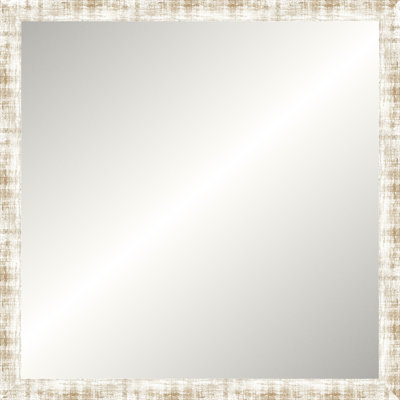 Miroir blanc délavé