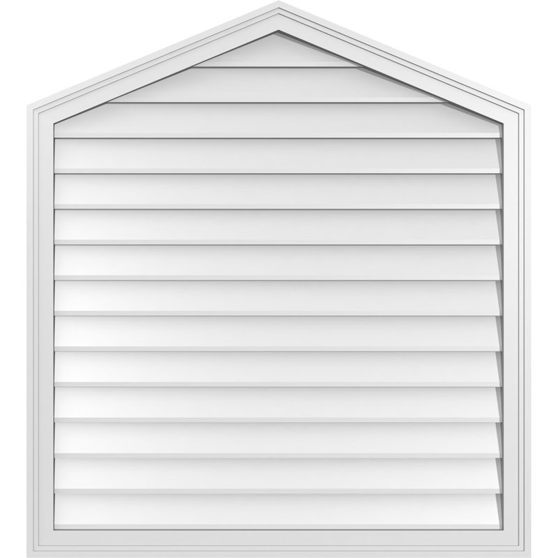 Ventilé à pignon non-fonctionnel Signature, H 42 po x l 38 po x P 1,5 po