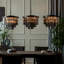 6-Lights Modern 3-Tier Round Fringe Crystal Chandelier-1359916118