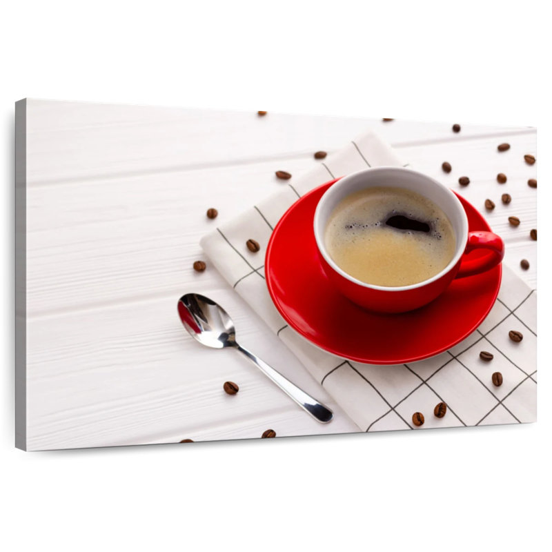 Tasse à café Yarlin et grains rôtis, H 8 po x l 12 po