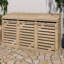 Wooden Single Bin Store