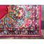 Tapis à motif oriental rouge Dauphine-40276003