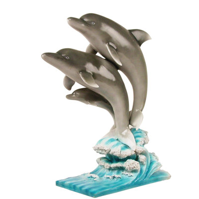 Life's a Beach Animals Fantasy & Sci-Fi Greek & Roman Tropical Weather Resistant UV Resistant Stone Fiberstone Resin Garden Statue