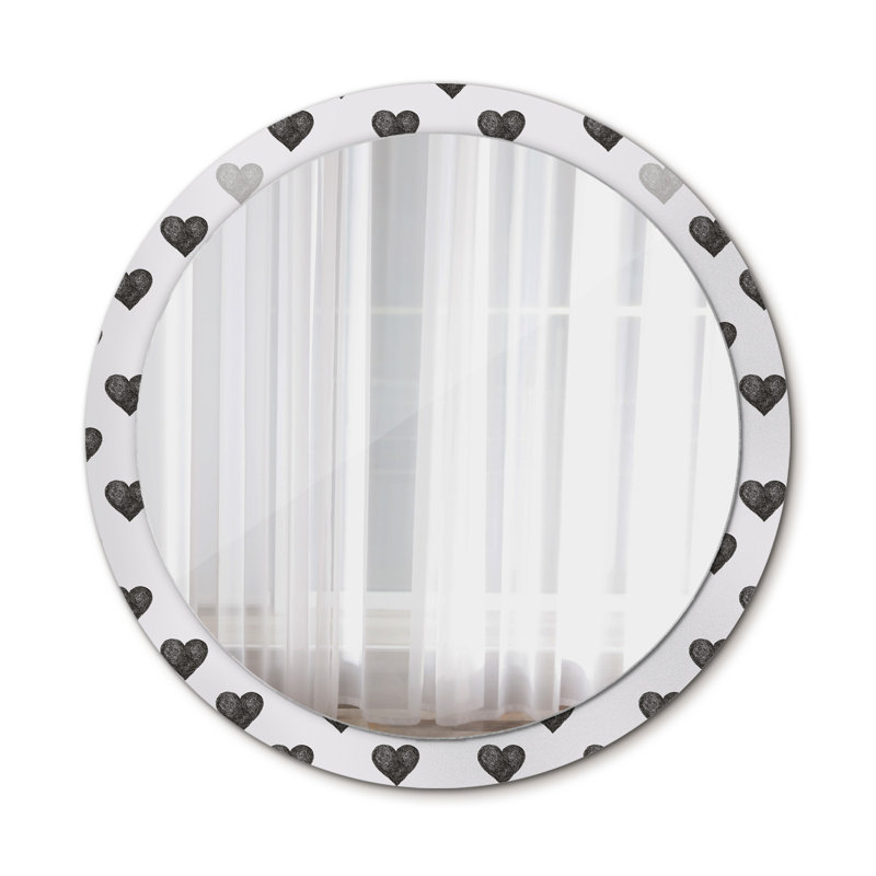 Huldar Glass Flat Wall Mirror
