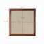 Miroir en bouleau, finition cerisier