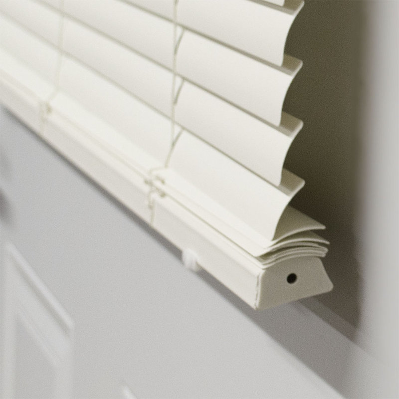 Absolom Room Darkening 1-inch Magnetic Vinyl Mini Horizontal/Venetian Blinds, 21.5"W x 72"L