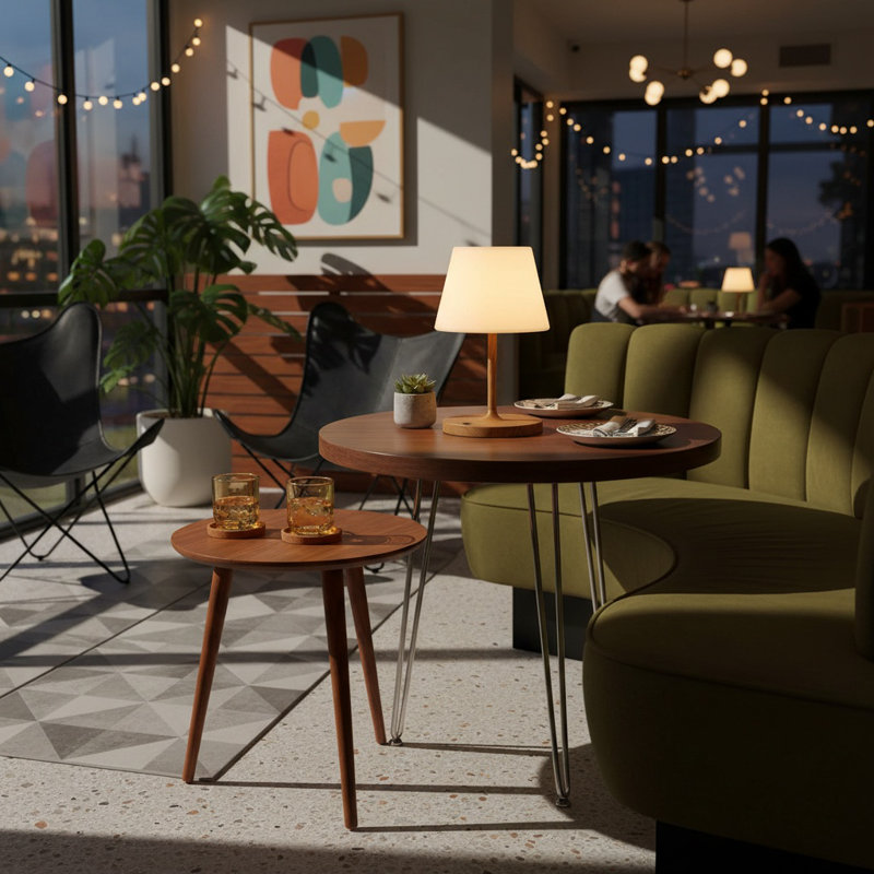 Aluminium Table Lamp