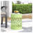 Outdoor Metal End Table -Large-250073302