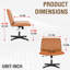 Chaise de bureau sans accoudoirs Criss-735891894